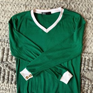 Kelly Green Light Sweater - Size Small